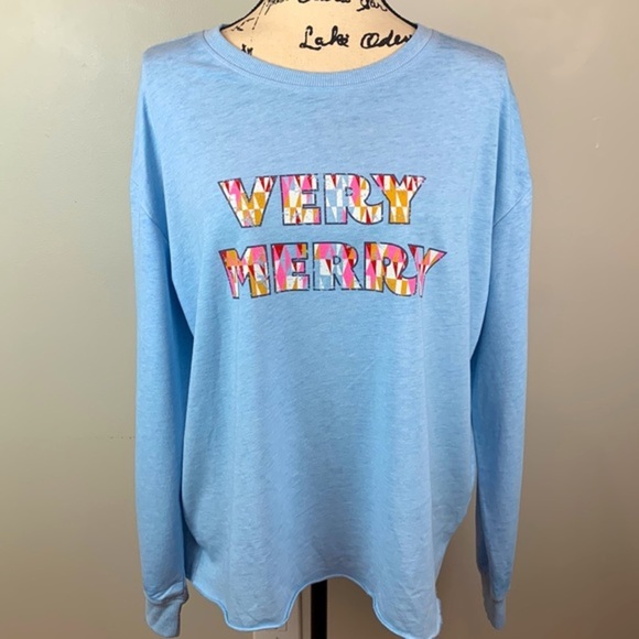 C&C California Very Merry Long Sleeve Tee NWT - Picture 5 of 7